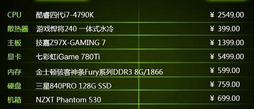 拥有4000元预算，如何组装最佳性价比电脑（4000元预算下的性能与价格平衡）