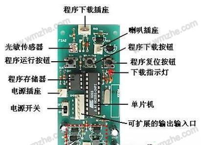 探秘台式计算机主板的结构与名称（深入了解计算机主板的组成和重要组件）